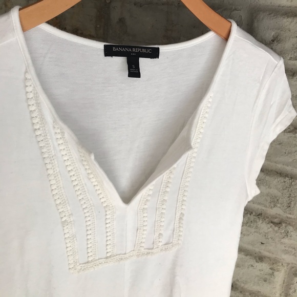 4x$20*Banana Republic Women's White Sleeveless Top - Picture 4 of 6